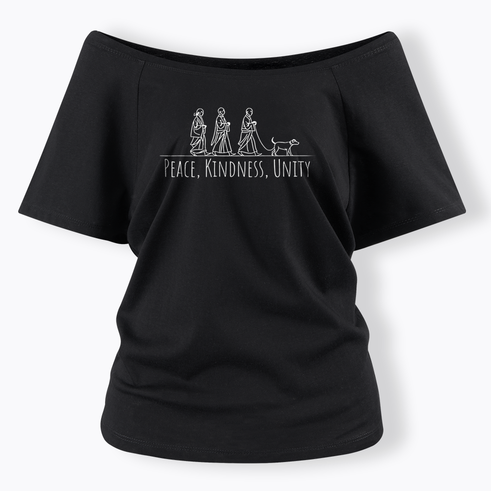 Walk for Peace Off Shoulder T-Shirt