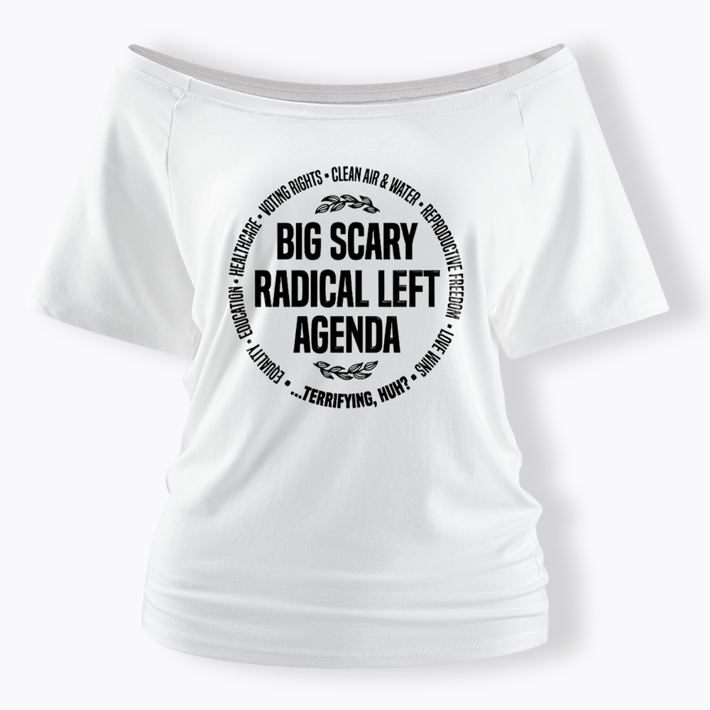 Love Wins Off Shoulder T-Shirt