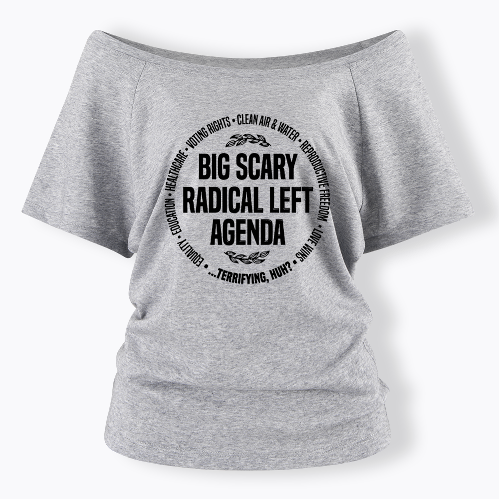 Love Wins Off Shoulder T-Shirt