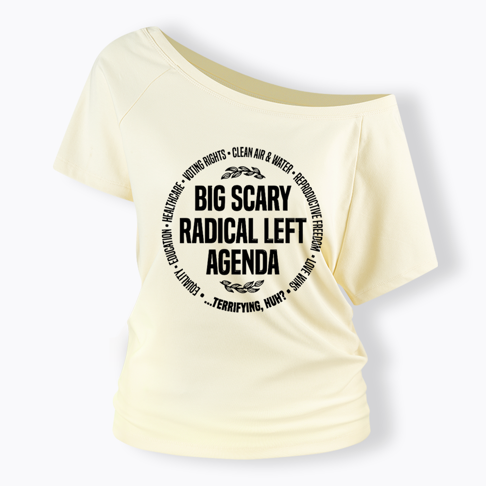 Love Wins Off Shoulder T-Shirt