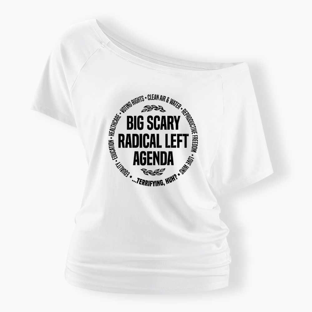 Love Wins Off Shoulder T-Shirt