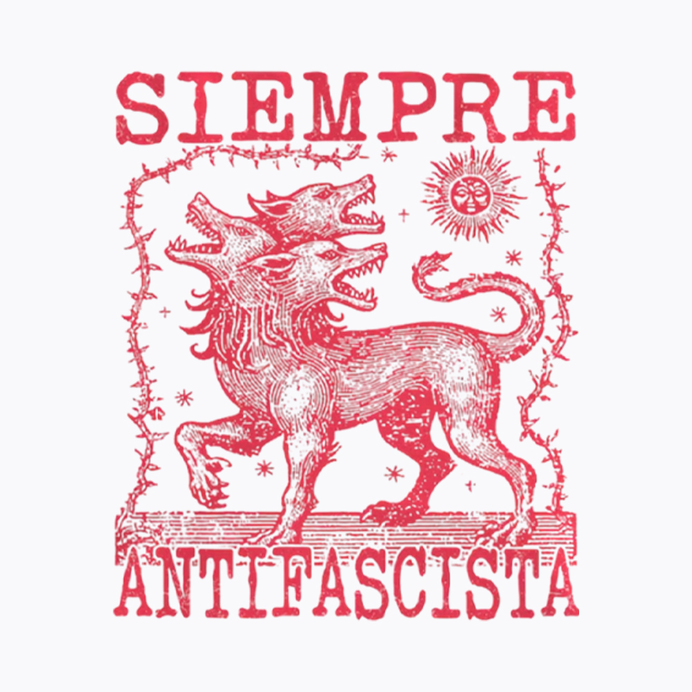 Hydra Dog Off Shoulder T-Shirt