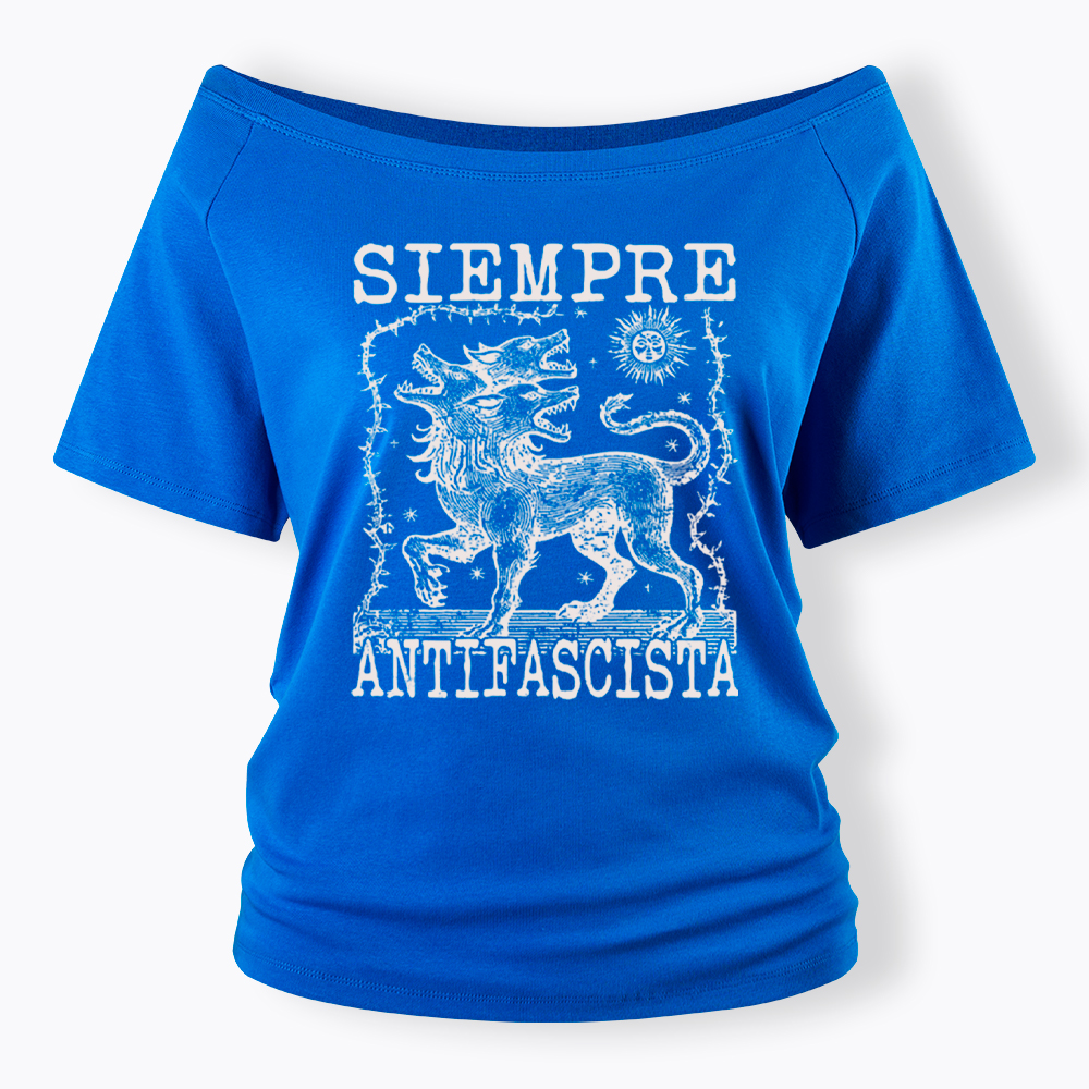 Hydra Dog Off Shoulder T-Shirt