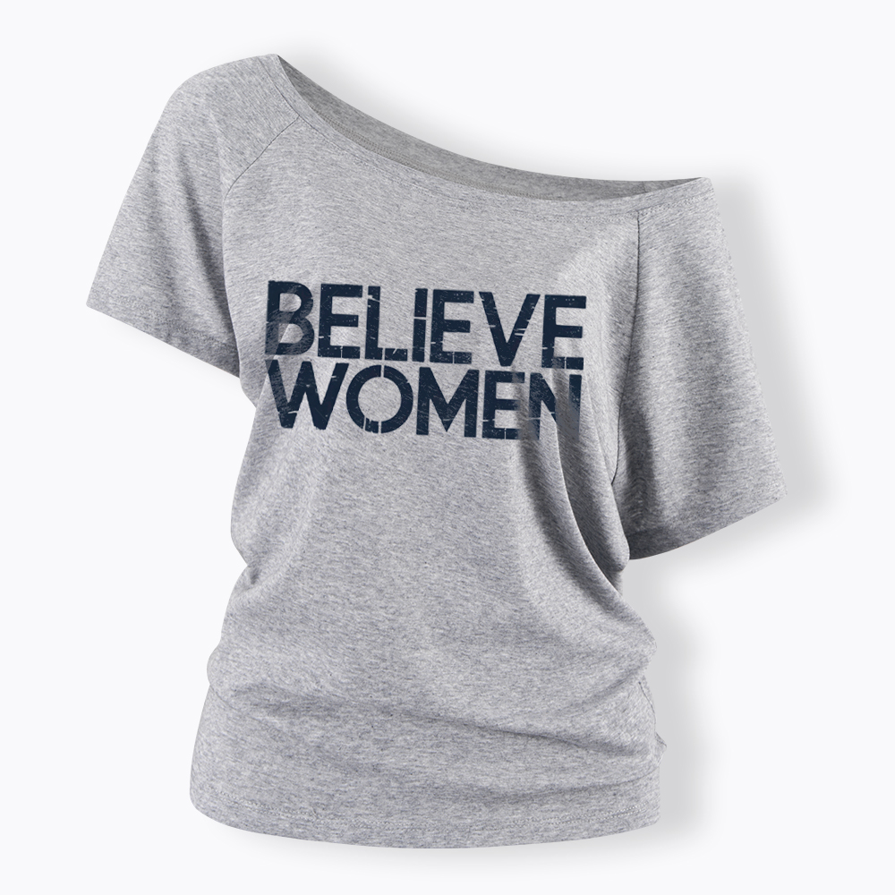 No Kings Protest Off Shoulder T-Shirt