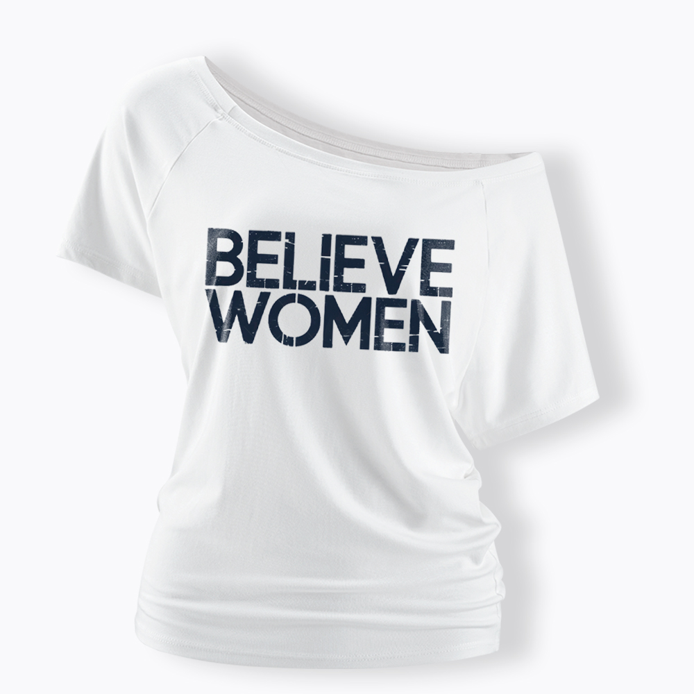 No Kings Protest Off Shoulder T-Shirt