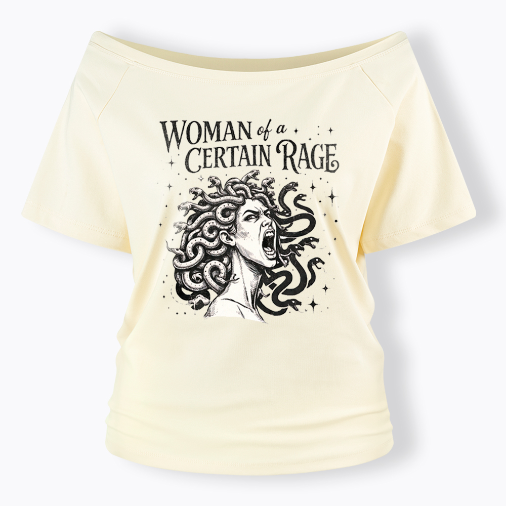 No Kings Protest Off Shoulder T-Shirt