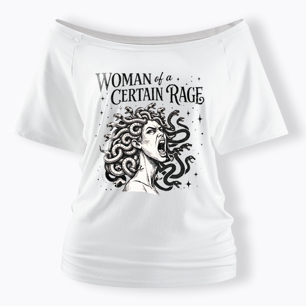 No Kings Protest Off Shoulder T-Shirt