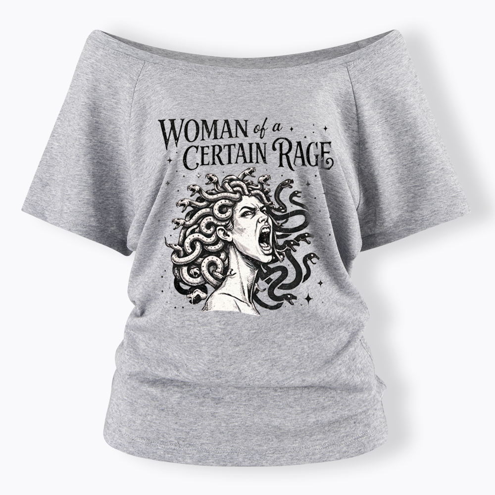 No Kings Protest Off Shoulder T-Shirt