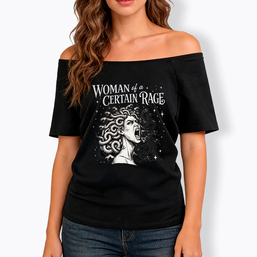 No Kings Protest Off Shoulder T-Shirt