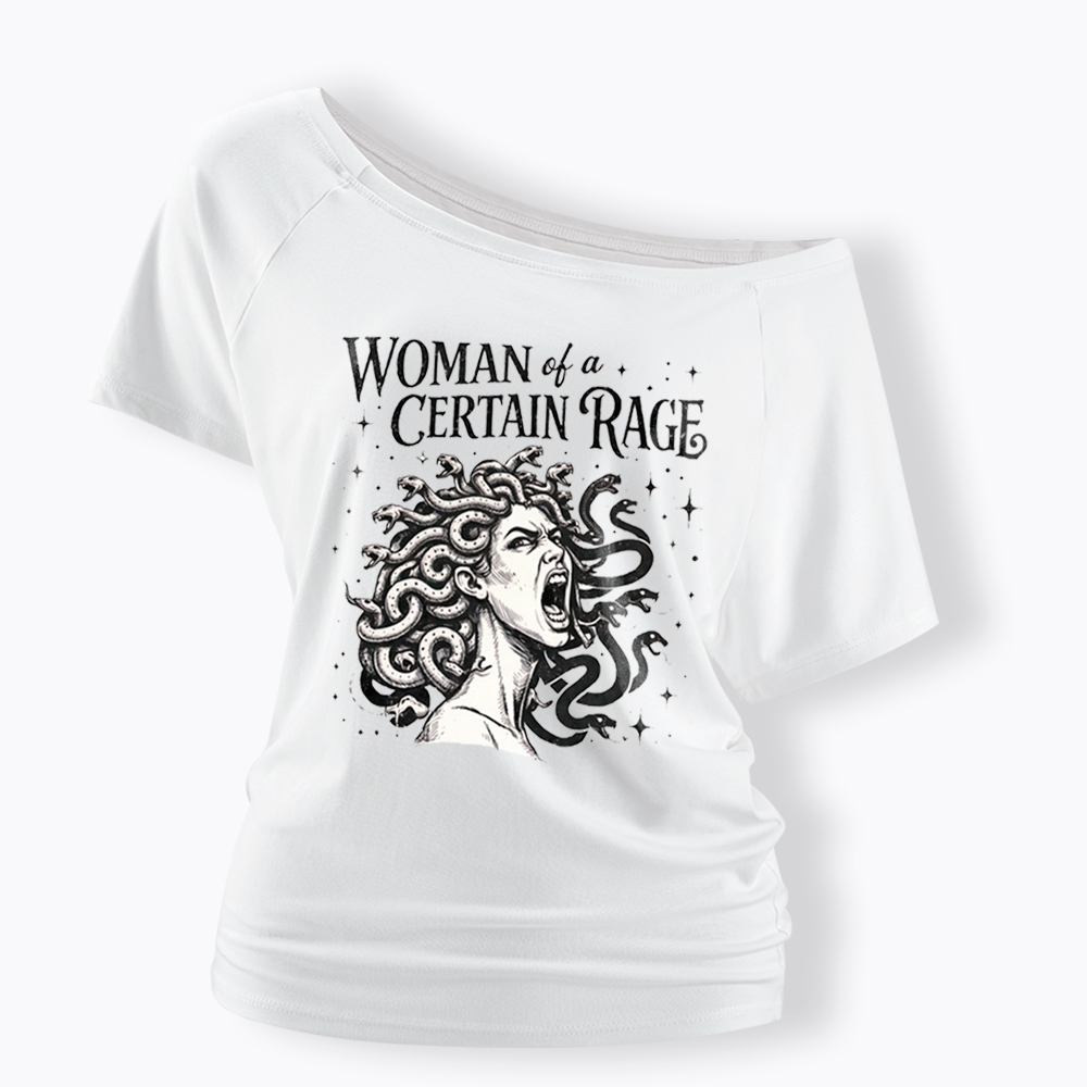 No Kings Protest Off Shoulder T-Shirt