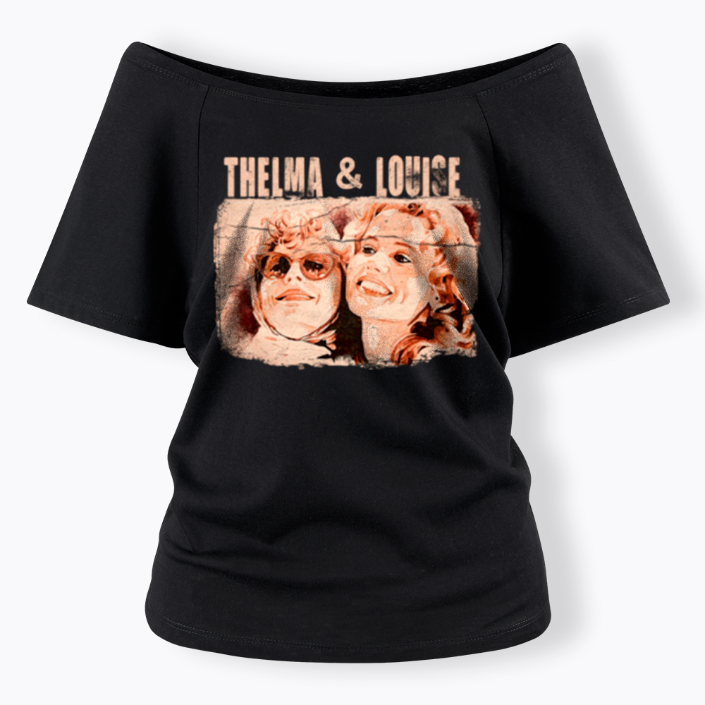 Thelma and Louise Off Shoulder T-Shirt