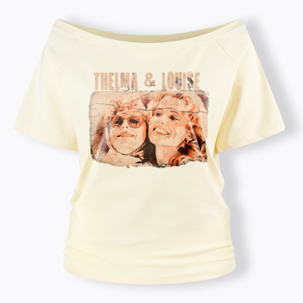 Thelma and Louise Off Shoulder T-Shirt