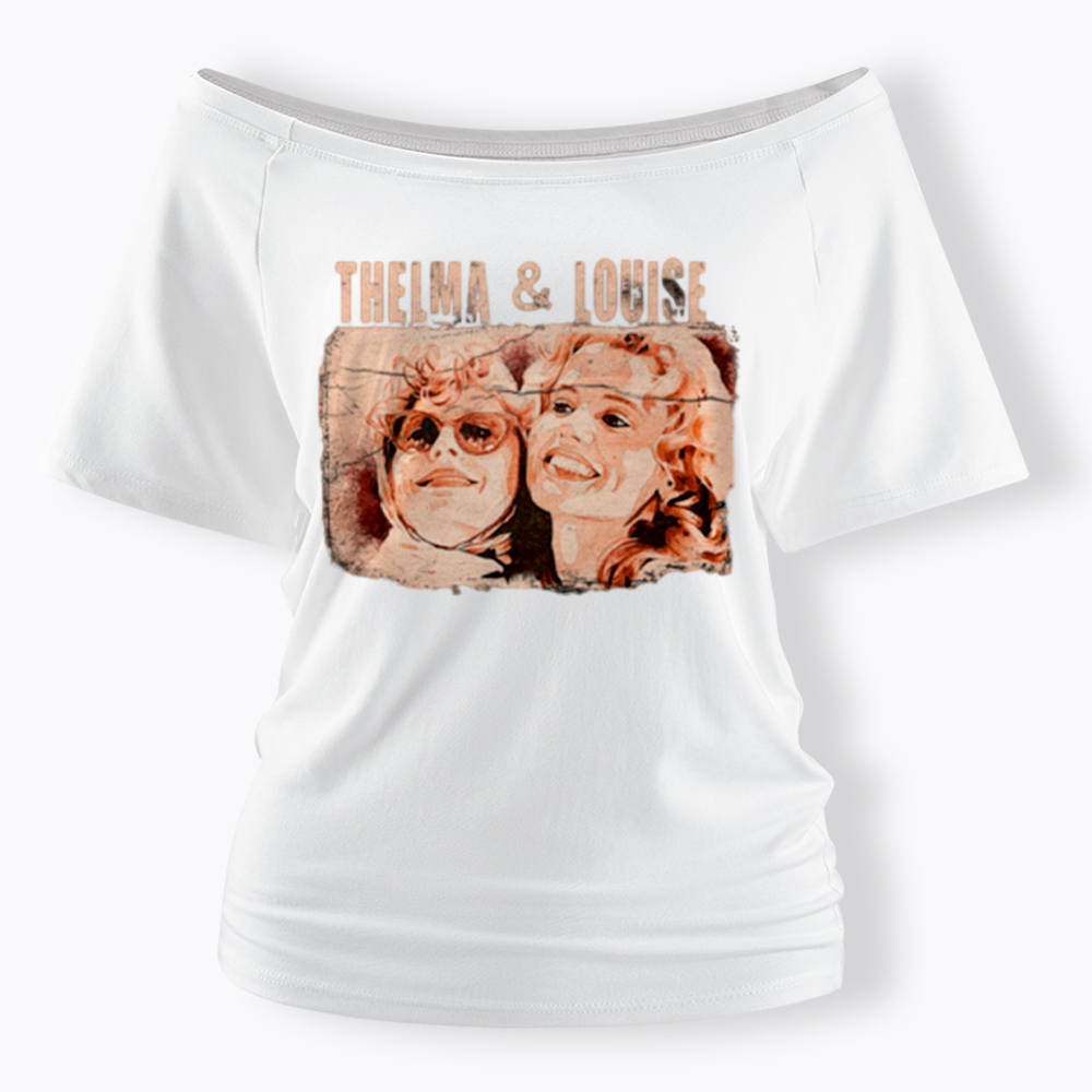Thelma and Louise Off Shoulder T-Shirt