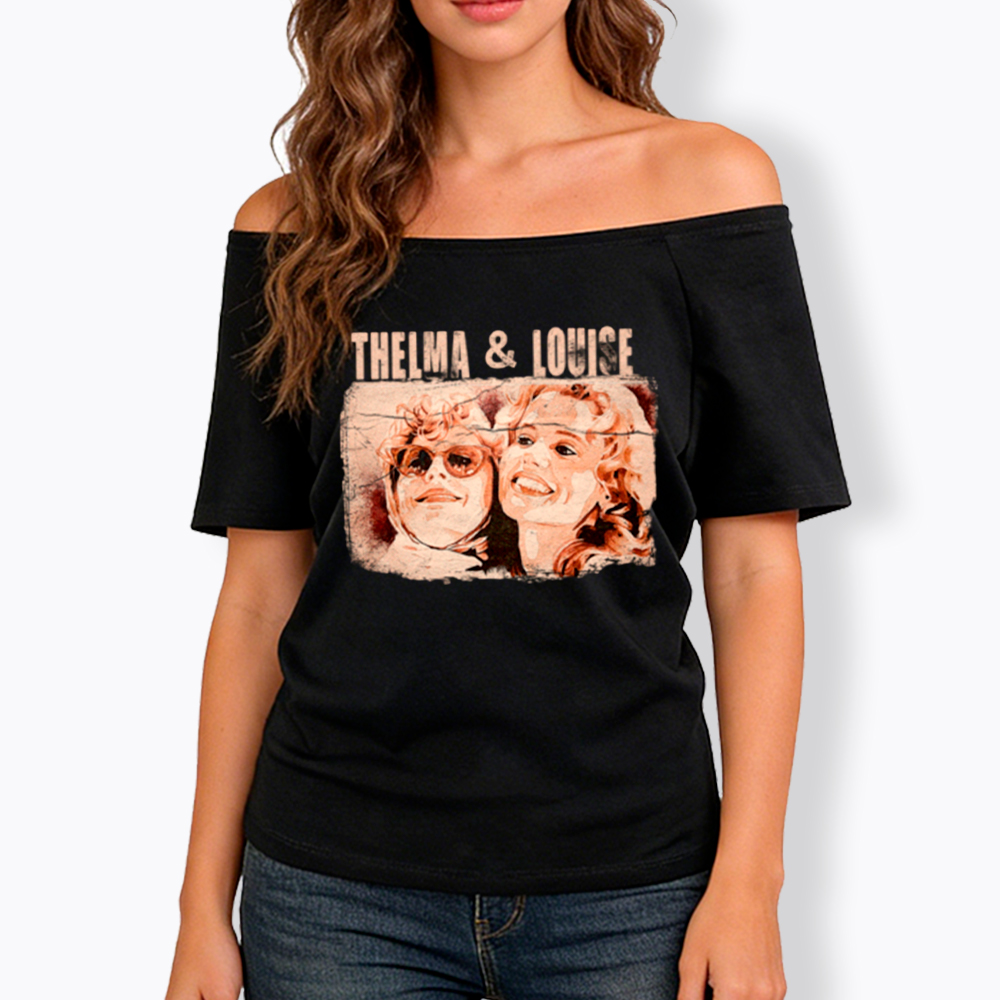 Thelma and Louise Off Shoulder T-Shirt