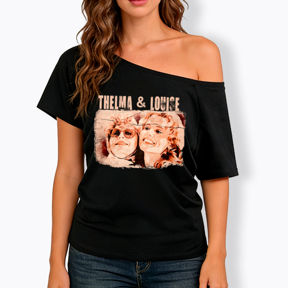 Thelma and Louise Off Shoulder T-Shirt