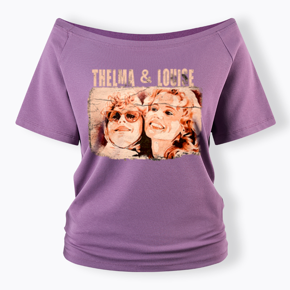Thelma and Louise Off Shoulder T-Shirt
