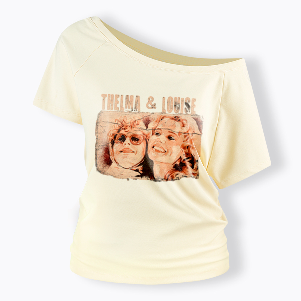 Thelma and Louise Off Shoulder T-Shirt