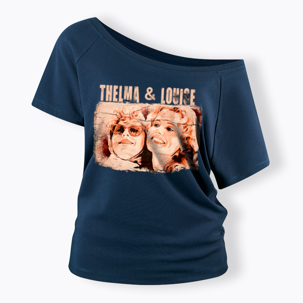Thelma and Louise Off Shoulder T-Shirt