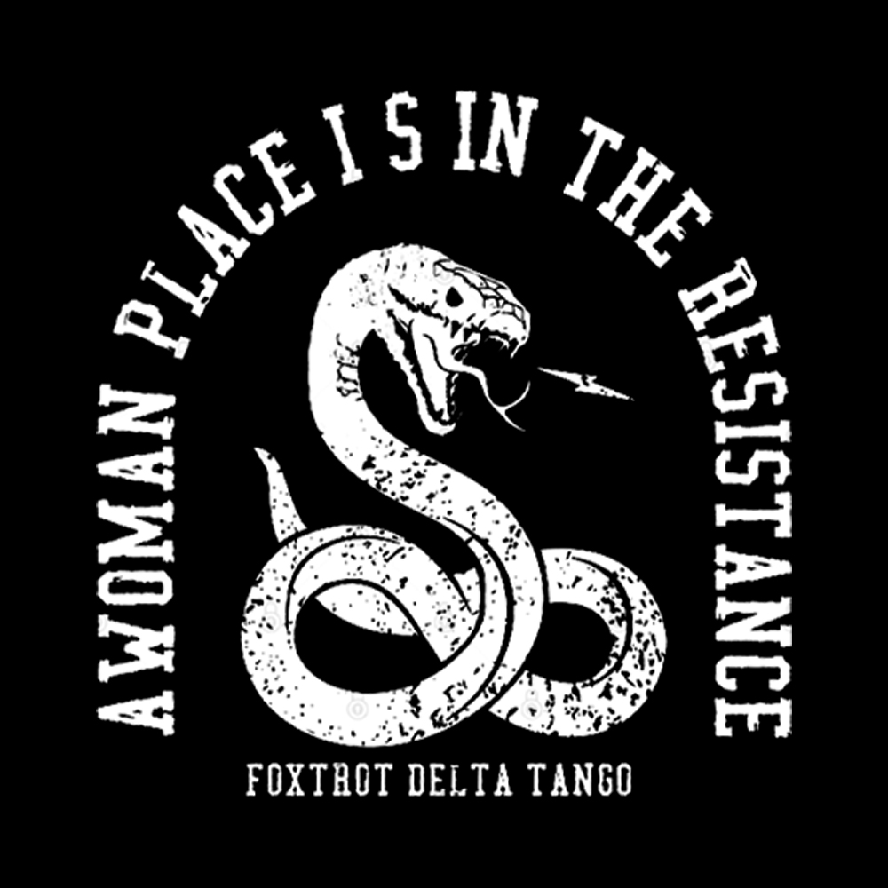 A Woman’s Place is in the Resistance Cropped T-Shirt