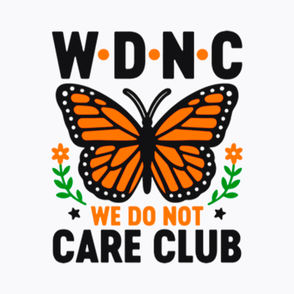 We Do Not Care Club Cropped T-Shirt