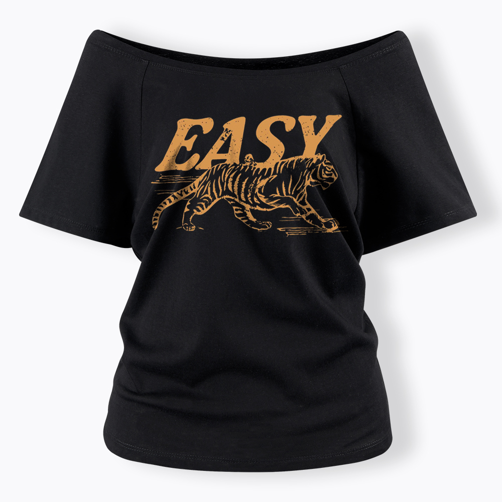 Easy Tiger Off Shoulder T-Shirt