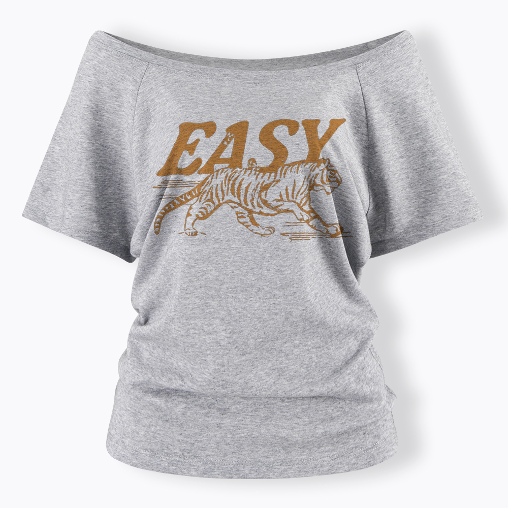 Easy Tiger Off Shoulder T-Shirt