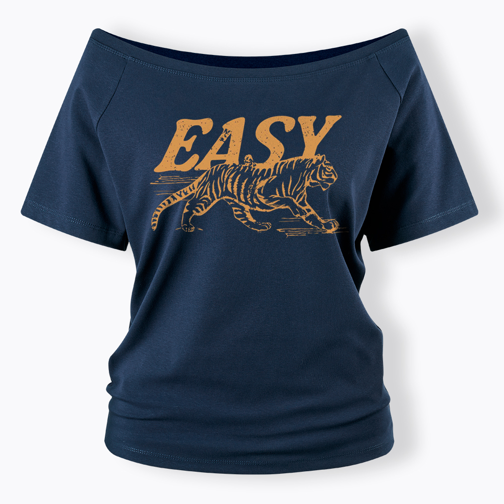 Easy Tiger Off Shoulder T-Shirt