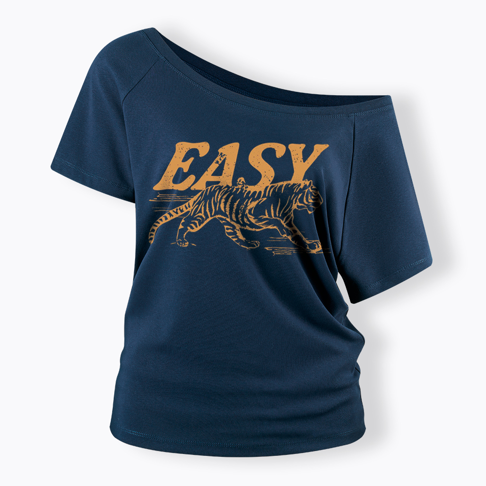 Easy Tiger Off Shoulder T-Shirt