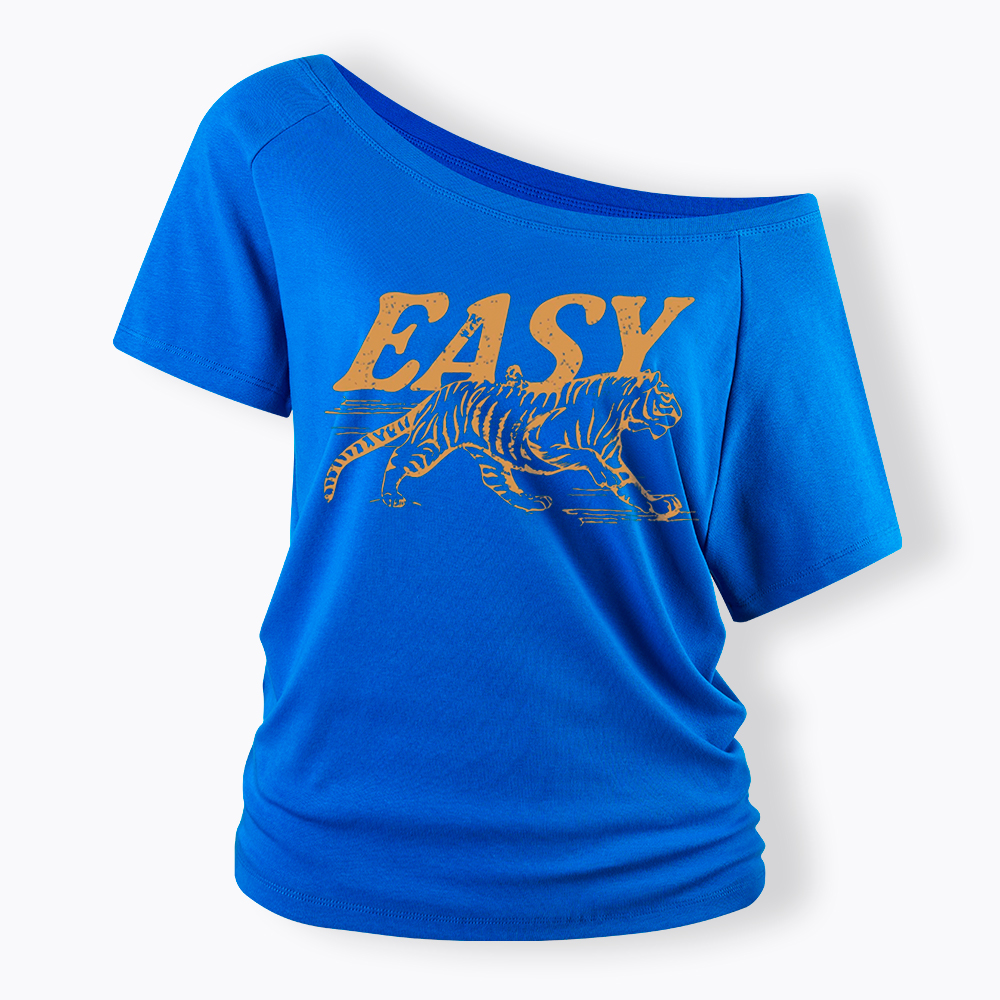 Easy Tiger Off Shoulder T-Shirt