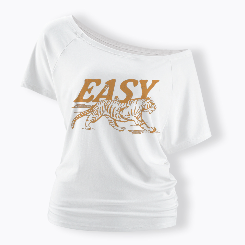 Easy Tiger Off Shoulder T-Shirt