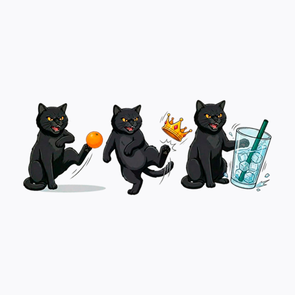 NOPE No Kings Cat Cropped T-Shirt