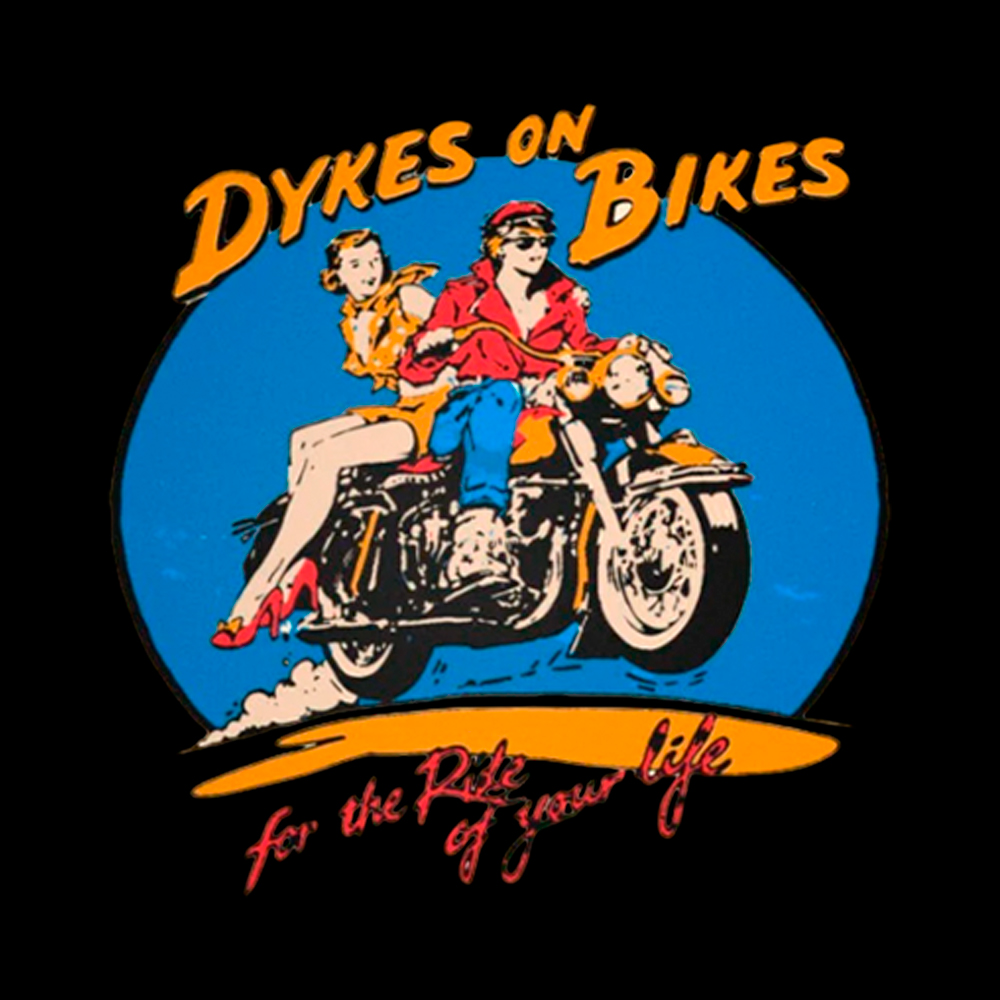 Dykes on Bikes Off Shoulder T-Shirt