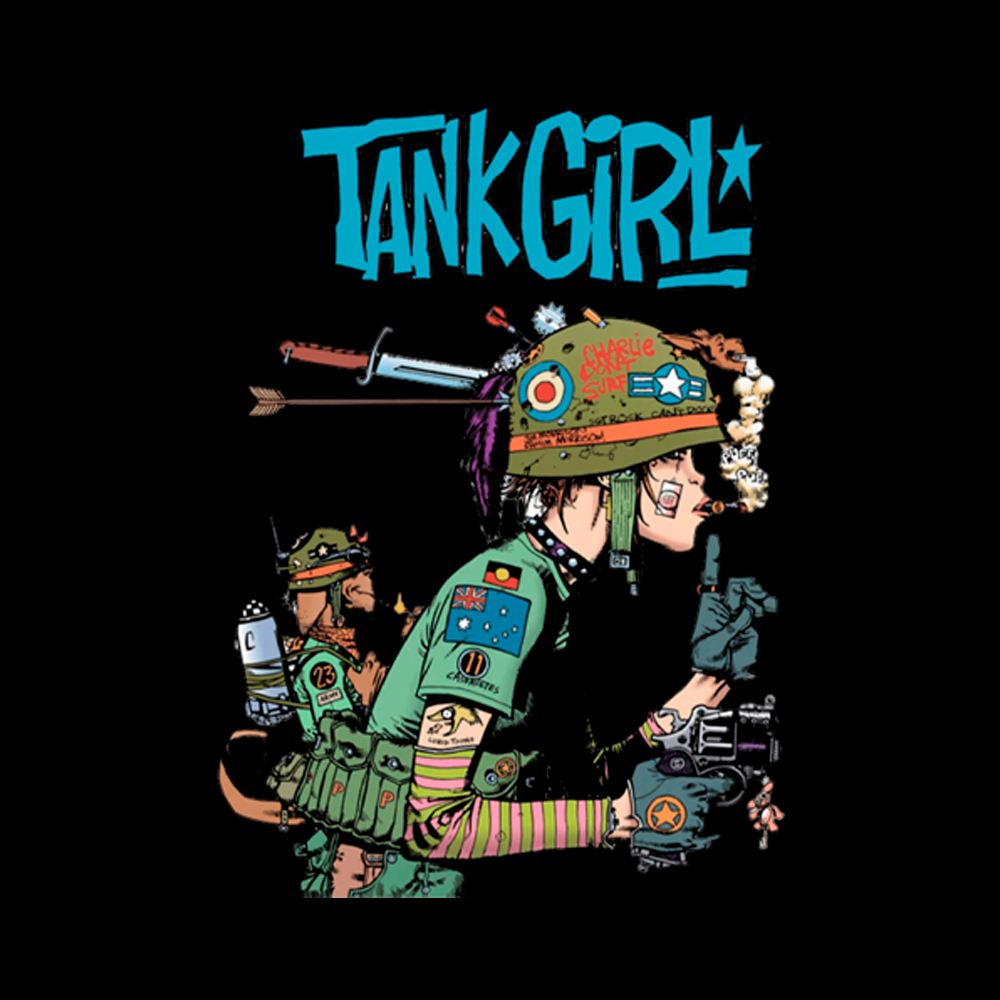 Punk Girl Cropped T-Shirt