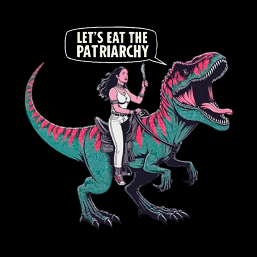 Eat The Patriarchy Cropped T-Shirt
