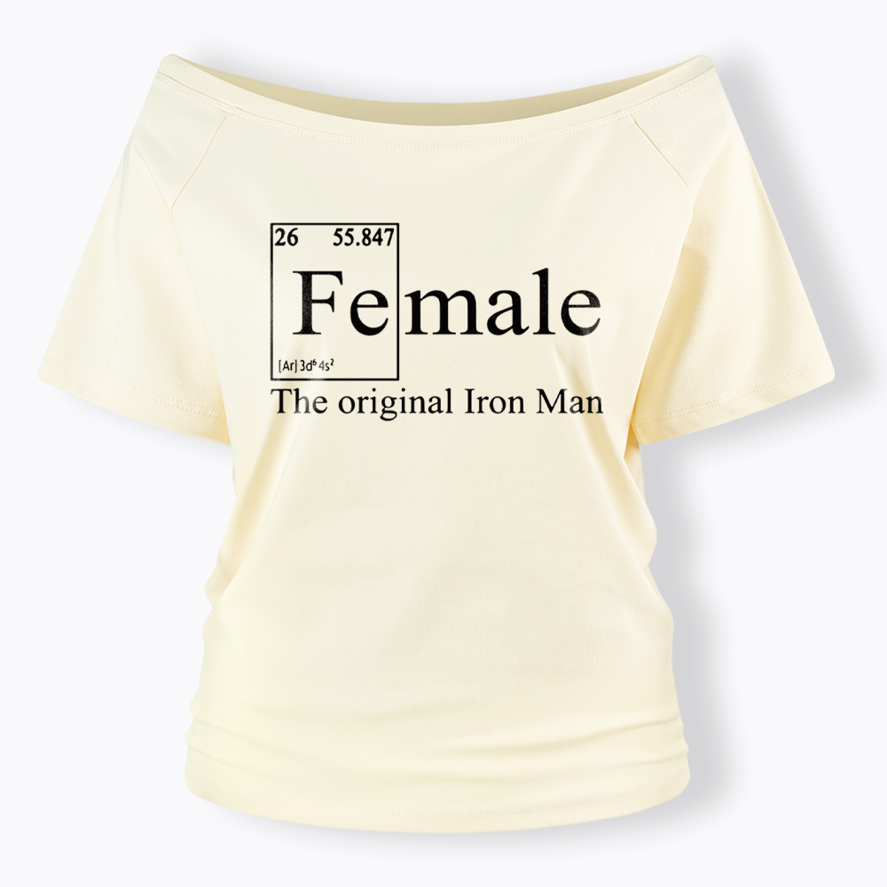 Geek Feminism Off Shoulder T-Shirt