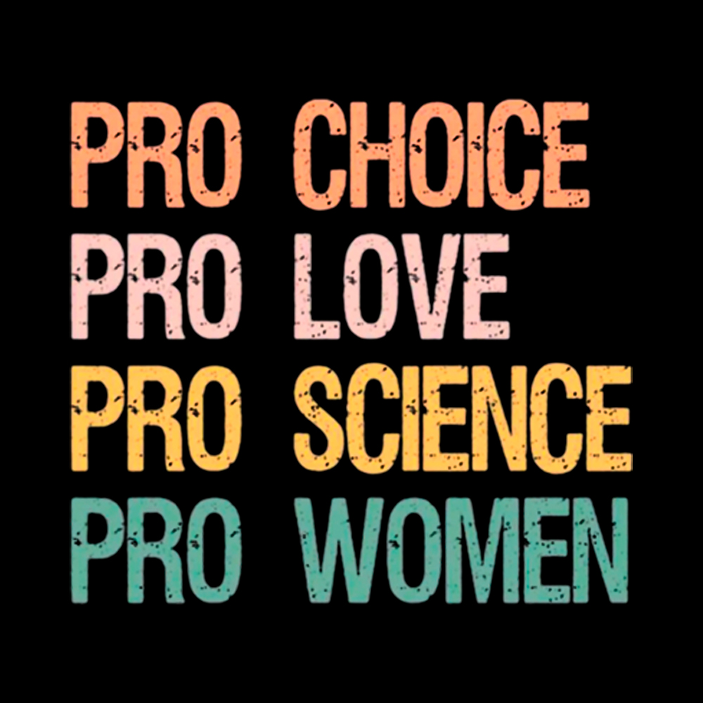 Pro Choice Women Rights Cropped T-Shirt