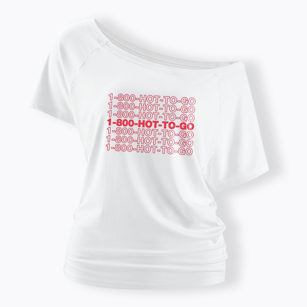 1800 Hot To Go Off Shoulder T-shirt