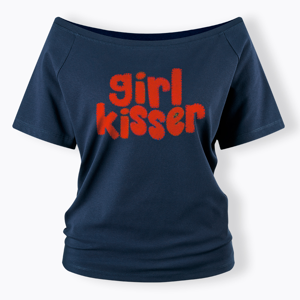 Girl Kisser Off Shoulder T-Shirt