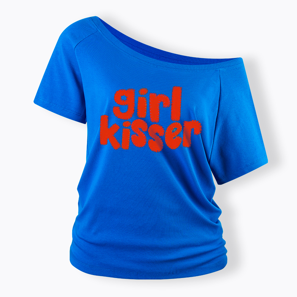 Girl Kisser Off Shoulder T-Shirt