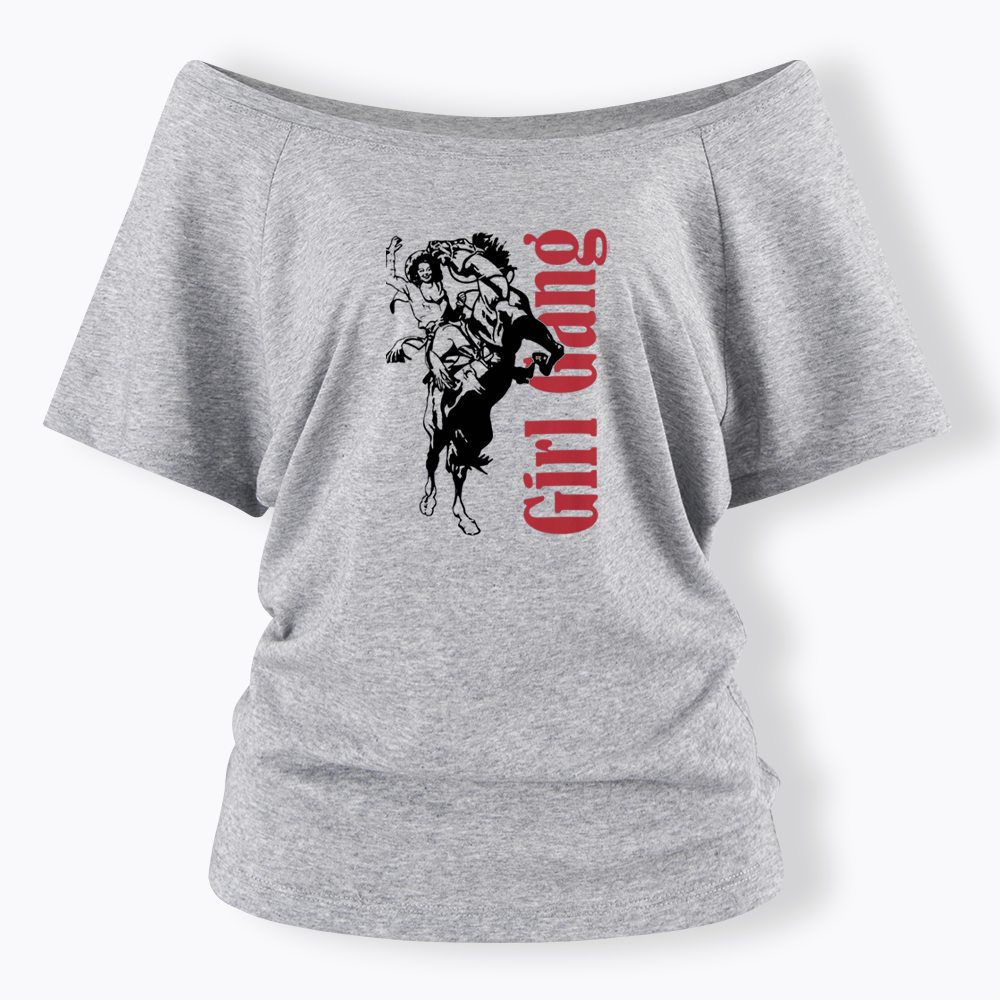 Girl Gang Off Shoulder T-shirt