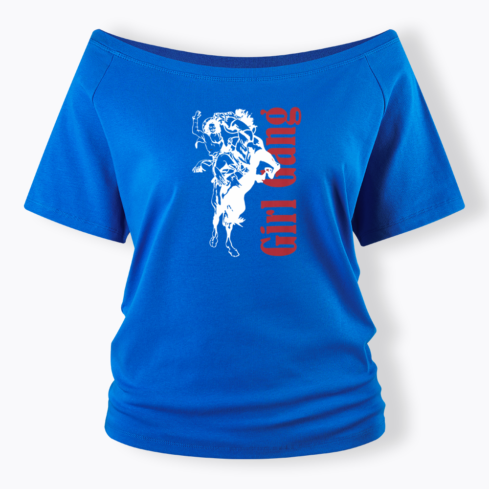 Girl Gang Off Shoulder T-shirt