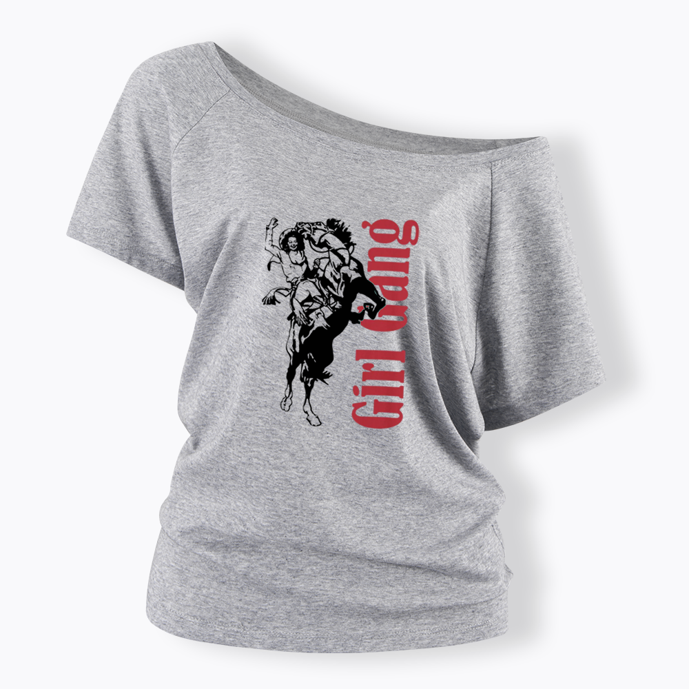 Girl Gang Off Shoulder T-shirt