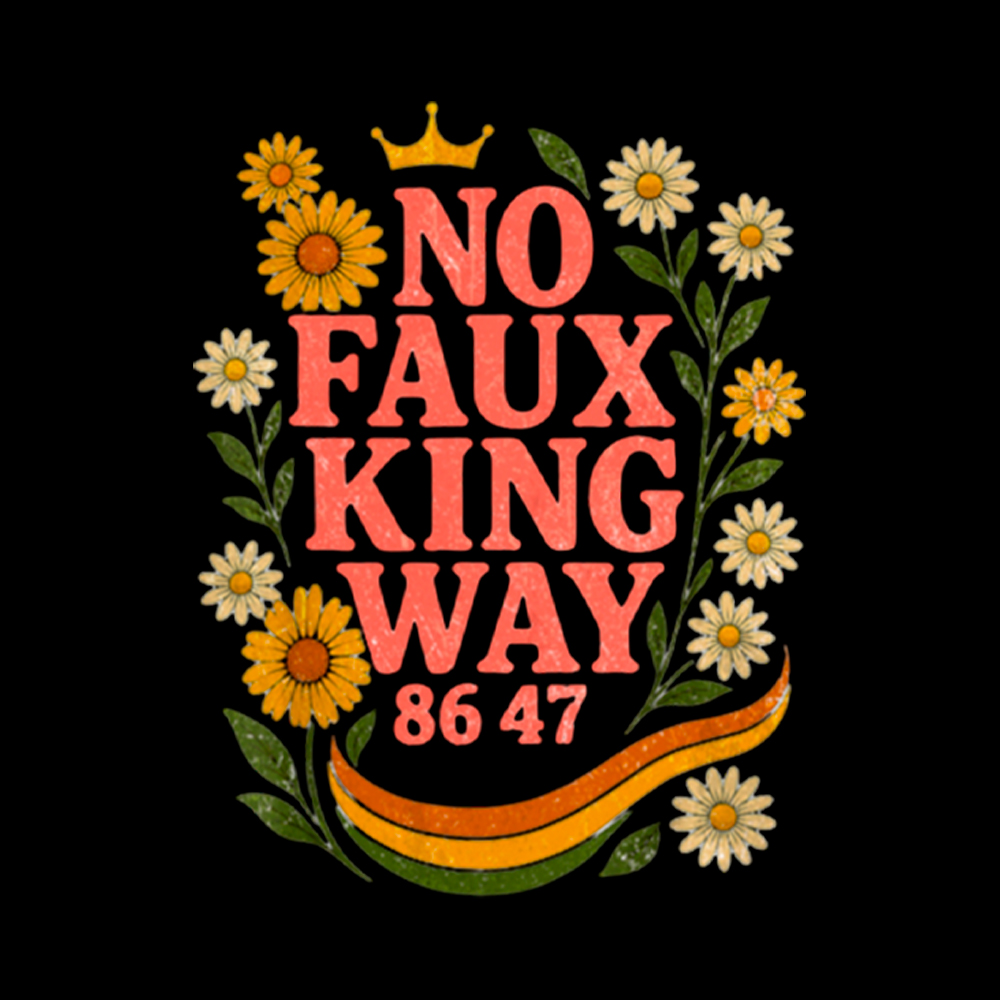 No Faux King Way Off Shoulder T-Shirt