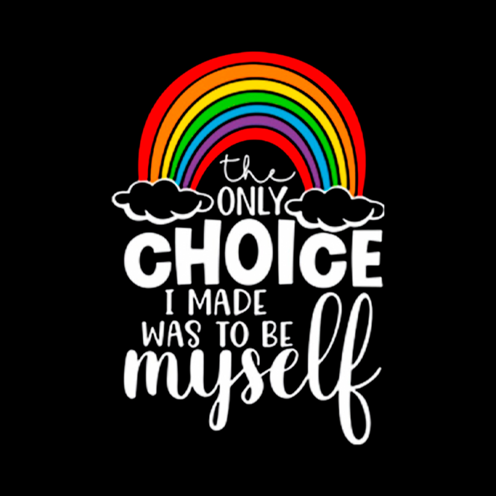 The Only Choice I Made Was To Be Myself Cropped T-Shirt