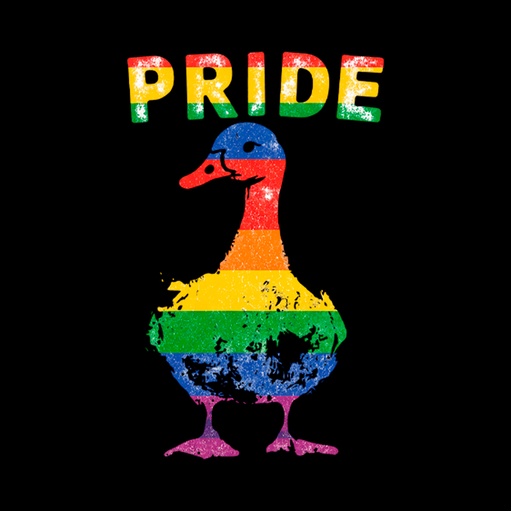 Pride Goose Cropped T-Shirt