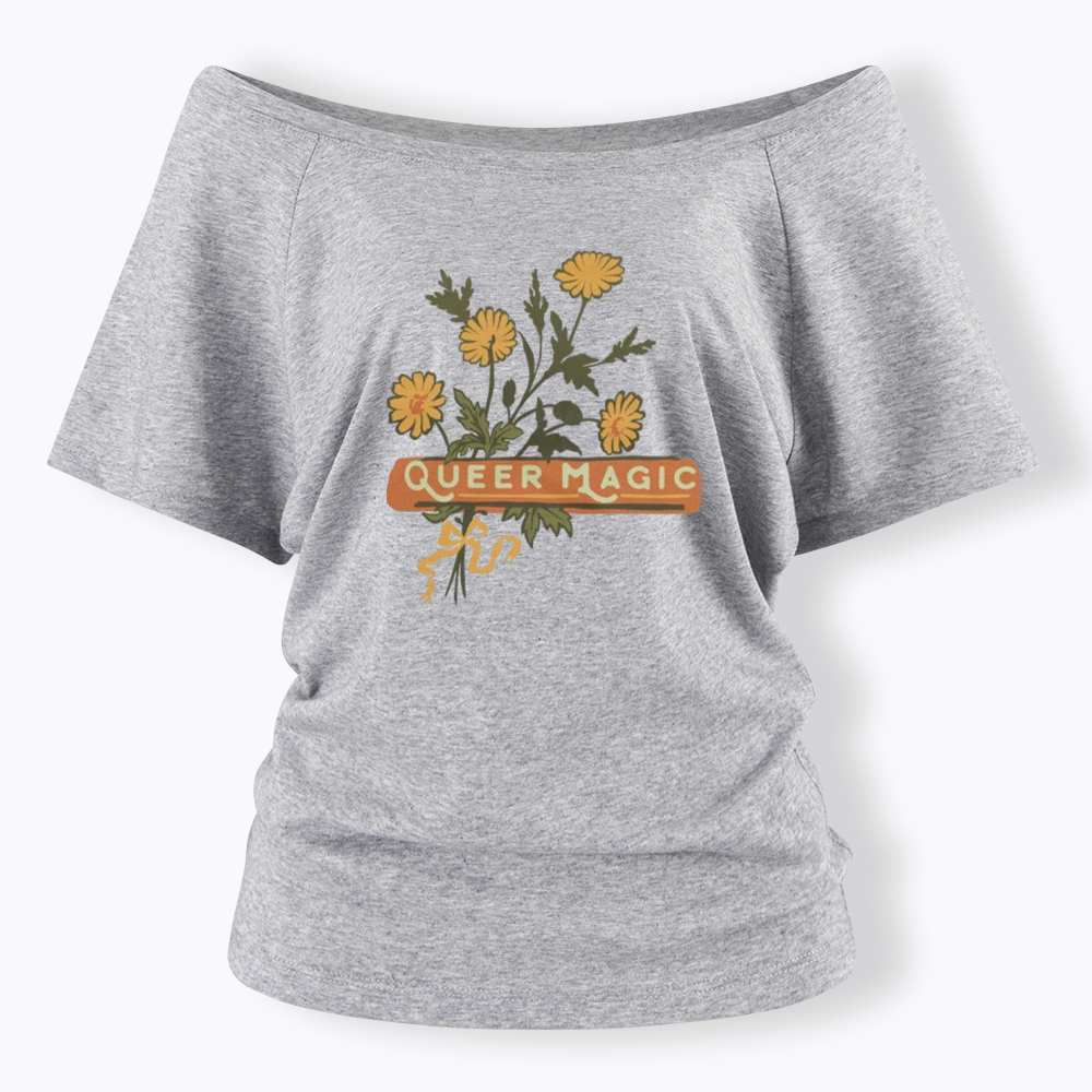 Queer Magic Off Shoulder T-shirt