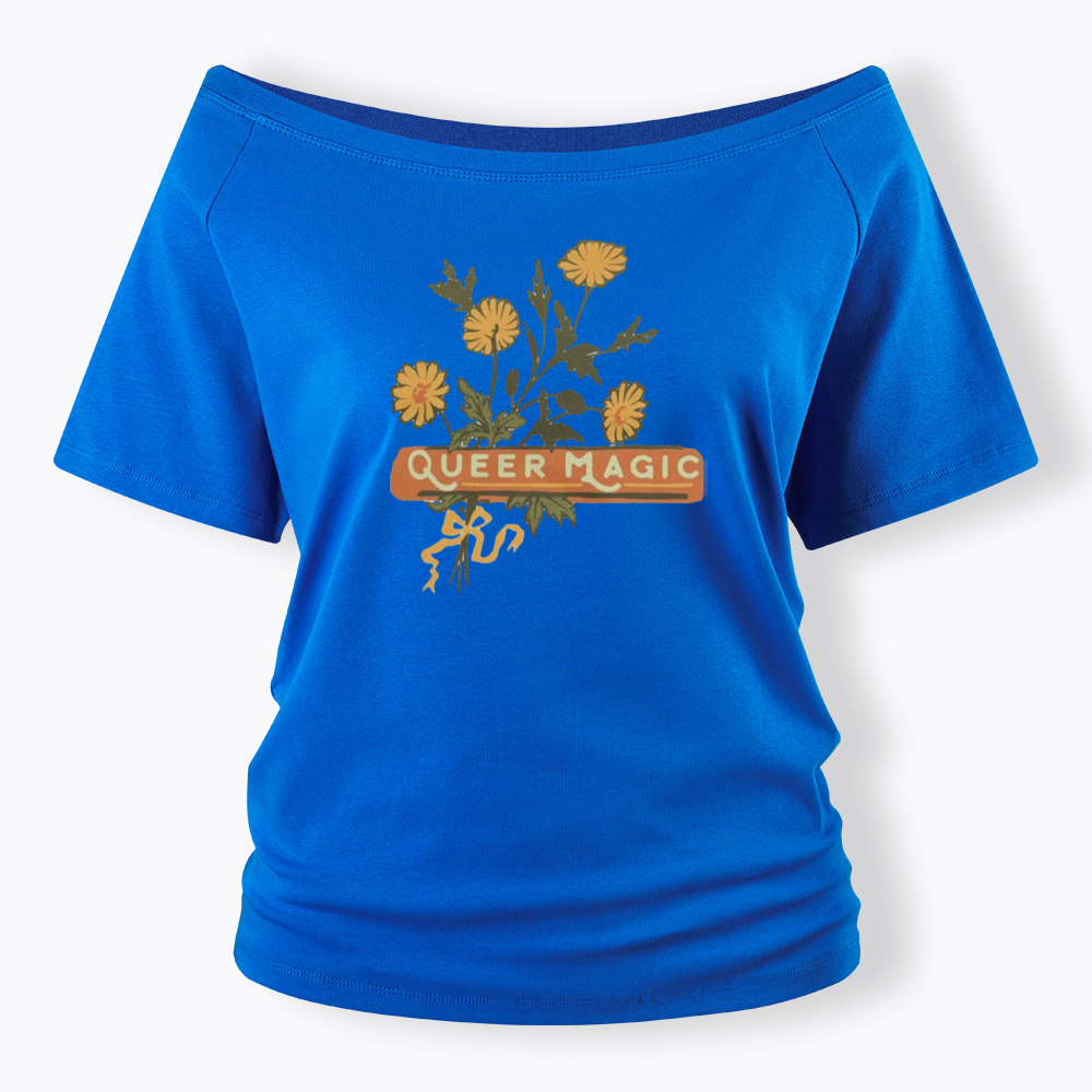 Queer Magic Off Shoulder T-shirt