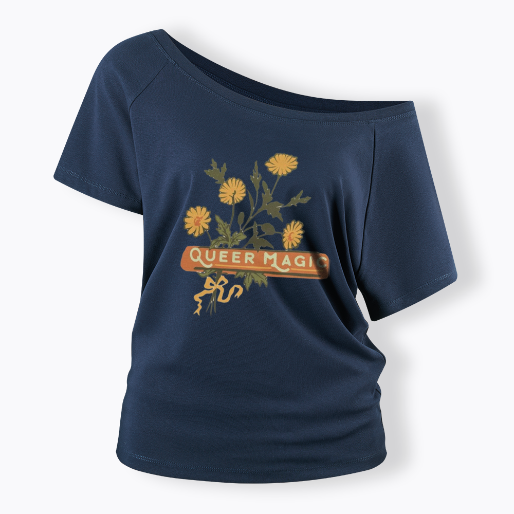 Queer Magic Off Shoulder T-shirt
