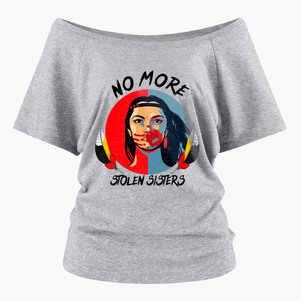 No More Stolen Sister Off Shoulder T-Shirt