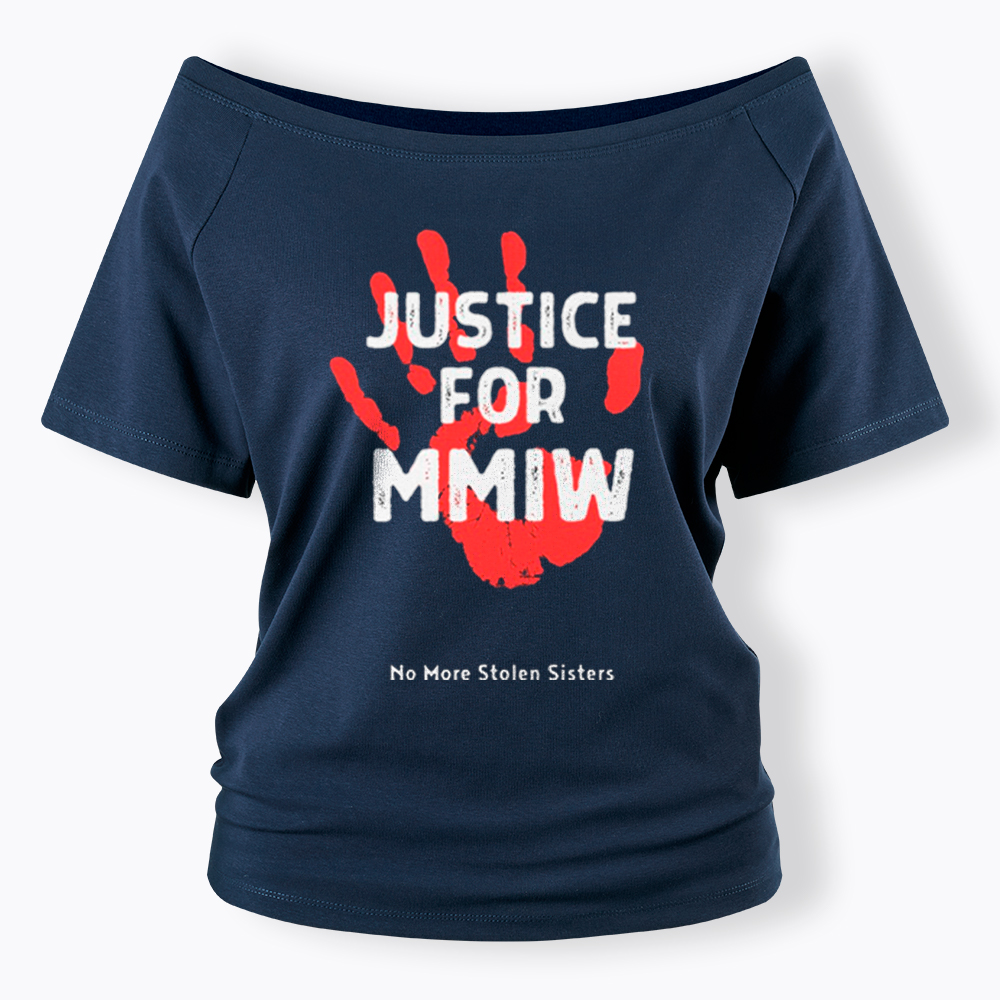 Justice For MMIW Off Shoulder T-Shirt